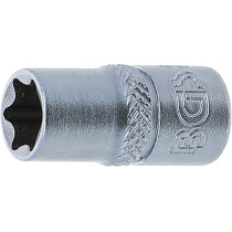 Douille pour clé, profil E | 6,3 mm (1/4") | E10