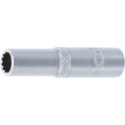 Douille pour clé, Gear Lock, longue | 6,3 mm (1/4") | 7 mm