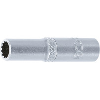 Douille pour clé, Gear Lock, longue | 6,3 mm (1/4") | 7 mm