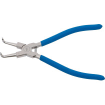 Pince pour circlips | coudée | pour circlips intérieurs | 250 mm