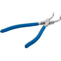 Pince pour circlips | coudée | pour circlips intérieurs | 250 mm