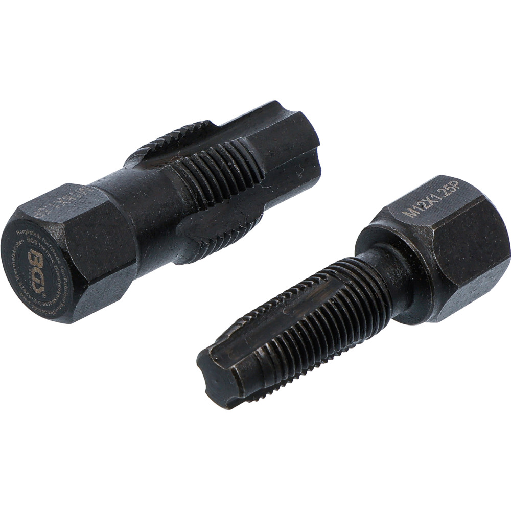 Outil de réparation pour filet de sonde lambda | M18 x 1,5 mm | M12 x 1,25 mm | 2 pièces