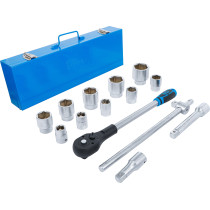 Coffret de douilles | 20 mm (3/4") | 14 pièces