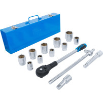 Coffret de douilles | 20 mm (3/4") | 14 pièces