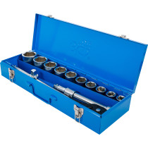 Coffret de douilles | 20 mm (3/4") | 14 pièces