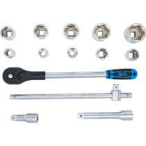Coffret de douilles | 20 mm (3/4") | 14 pièces