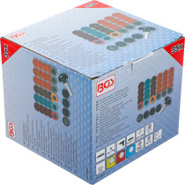 Jeu de disques/plateaux abrasifs | Ø 50 mm | 35 pièces