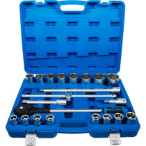 Coffret de douilles | 20 mm (3/4") | 21 pièces