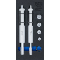 Insert de servante d'atelier 1/3 : Jeu de centreurs d’embrayages | pour camions | 6 pièces