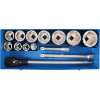Coffret de douilles | 25 mm (1") | 15 pièces