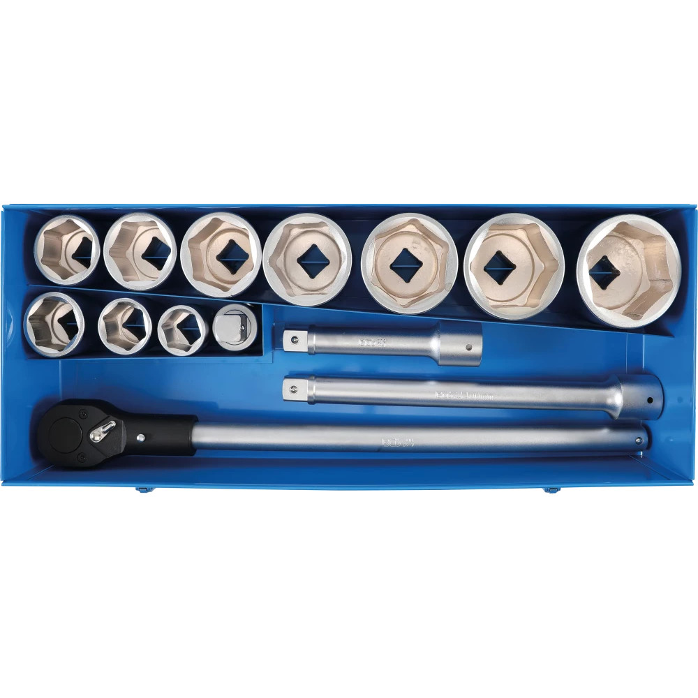 Coffret de douilles | 25 mm (1") | 15 pièces