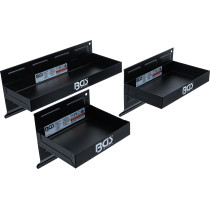 Jeu de tablettes magnétiques | 150 / 210 / 310 mm | 3 pièces