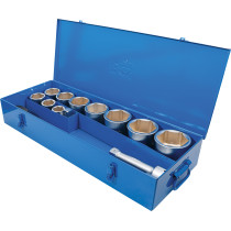 Coffret de douilles | 25 mm (1") | 15 pièces