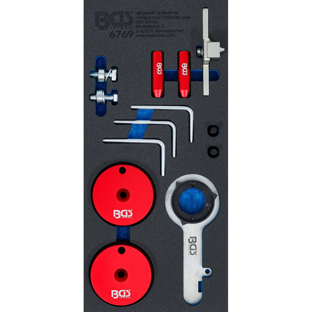 Insert de servante d'atelier 1/3 : Coffret de calage | pour Ford 2.0TDCi EcoBlue