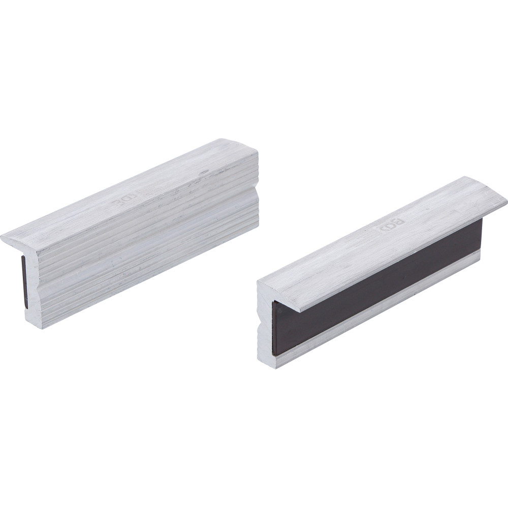 Mors de protection pour étau | aluminium | largeur 100 mm | 2 pièces