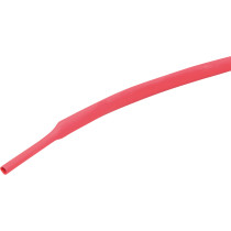 Boîte de gaines thermorétractables | rouges | Ø 2,5 mm | 10 m