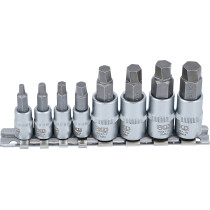 Jeu d'extracteurs de vis | 6,3 mm (1/4") / 10 mm (3/8") | pour six pans creux 3 -10 mm | 8 pièces
