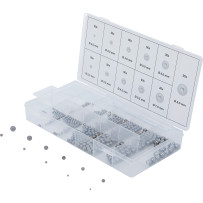 Assortiment de billes d’acier | 470 pièces