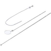 Jeu d’aimant de levage/pincette flexible et miroir d’inspection | 3 pièces