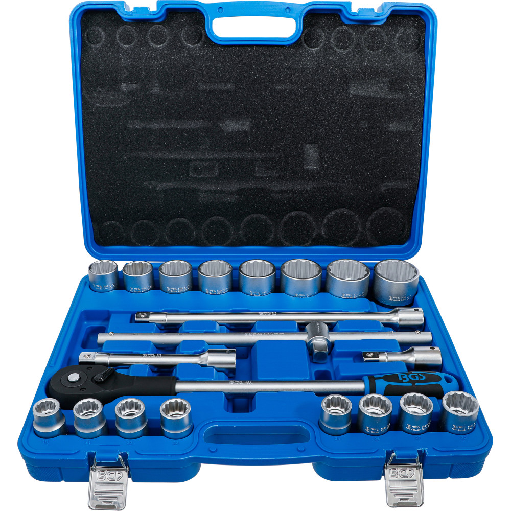 Coffret de douilles douze pans | 20 mm (3/4") | 21 pièces