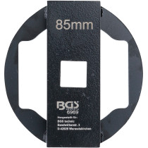 Clé de boulon/bouchon d’essieu | pour essieu avant BPW 13 t | 85 mm
