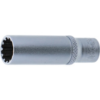 Douille pour clé, Gear Lock, longue | 6,3 mm (1/4") | 10 mm