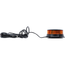 Lampe de signalisation panoramique | jaune | avec aimant | 12 V / 24 V | Ø 130 mm