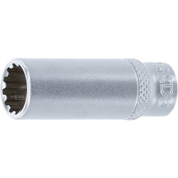 Douille pour clé, Gear Lock, longue | 6,3 mm (1/4") | 12 mm