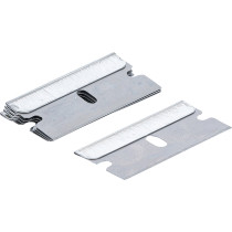 Lames de grattoir de rechange | Acier | pour art. 70911 | 5 pièces