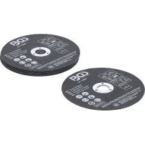 Jeu de disques à couper | pour acier inoxydable | Ø 75 x 1,0 x 10 mm | 5 pièces