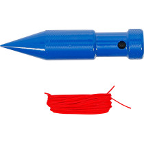 Jeu de fil à plomb avec cordon | 200 g | 6 m