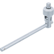 Adaptateur de clé à douille avec fonction de cliquet | avec poignée coulissante | 12,5 mm (1/2")