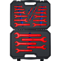Jeu de clés à fourche VDE | 6 - 32 mm | 20 pièces
