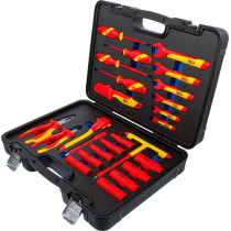 Jeu de douilles VDE | Empreinte 10 mm (3/8") | 25 pièces