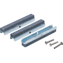 Pierres de rechange pour art. 74238 | mâchoires 75 mm | K 280 | 3 pièces