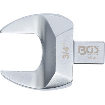 Clé plate | 3/4" | Empreinte 9 x 12 mm