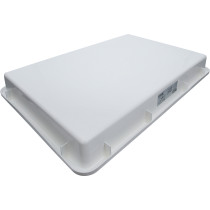 Bac multifonctions avec bec verseur | blanc | 42 l