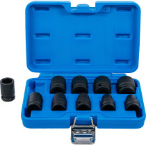Jeu de douilles à choc, six pans | 12,5 mm (1/2") | 3/8 - 15/16" | en pouce | 10 pièces