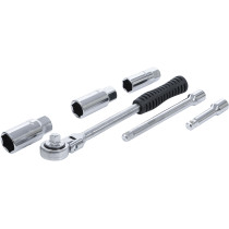 Jeu d’outils pour bougies d’allumage | transmission 10 mm (3/8") | 6 pièces