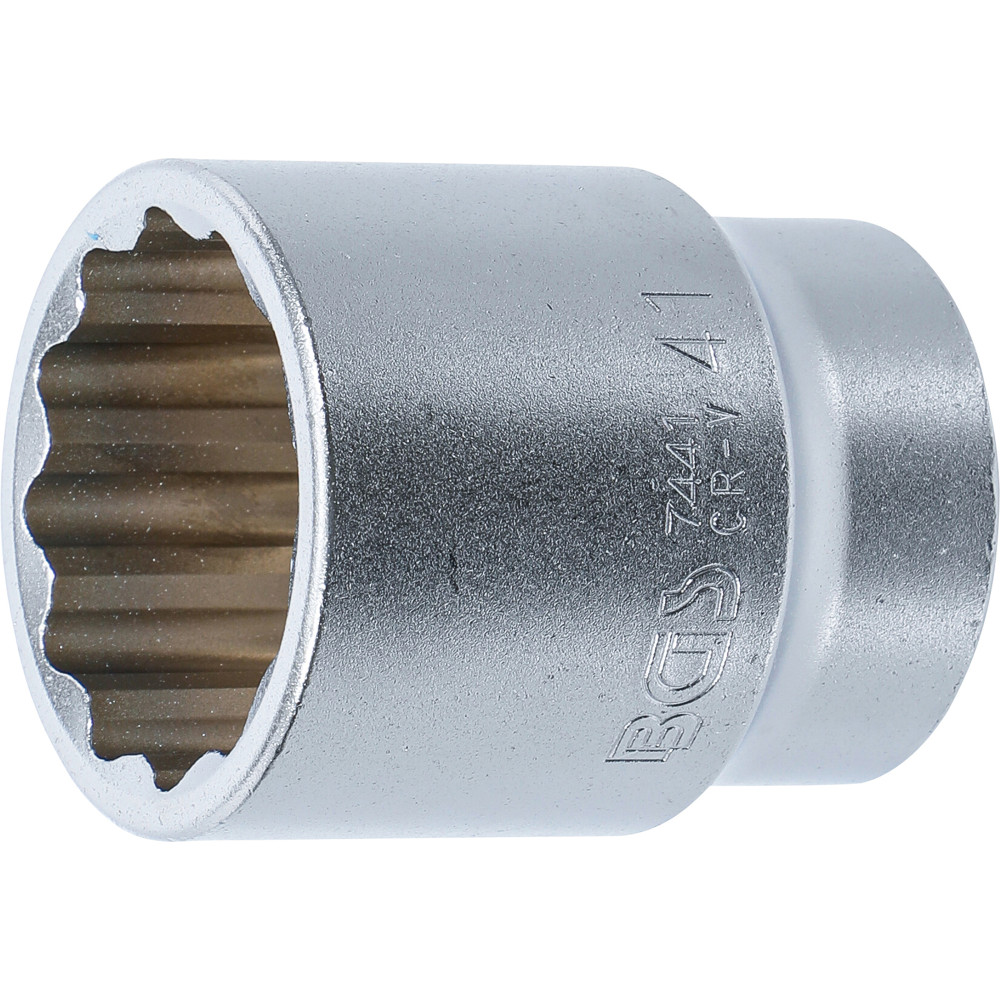 Douille pour clé, douze pans | 20 mm (3/4") | 41 mm