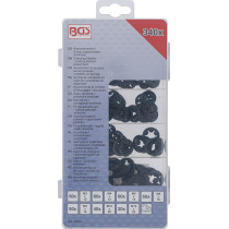 Assortiment de goujons de verrouillage / rondelles de serrage | M3 - M12 | 340 pièces