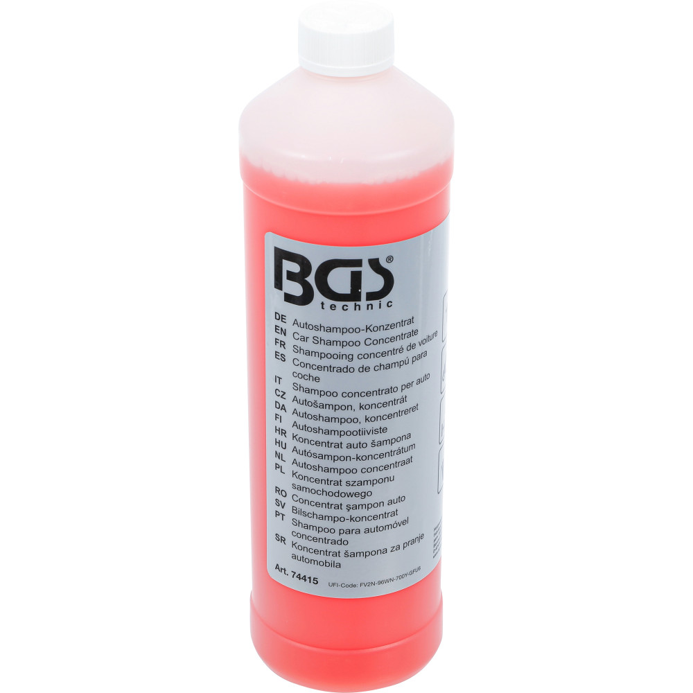 Shampooing concentré de voiture | rouge | 1000 ml