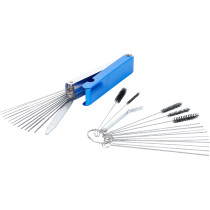 Kit de nettoyage de gicleurs de carburateur | 16 pièces