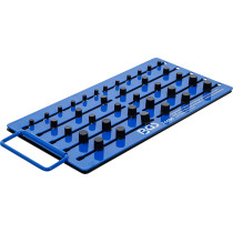 Tableau de rangement magnétique | avec carré mâle | pour 36 douilles | 6,3 mm (1/4")/10 mm (3/8")/12,5 mm (1/2")