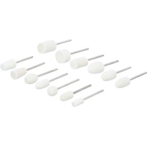 Assortiment de têtes de polissage | 13 pièces