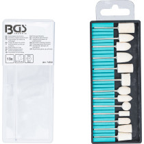 Assortiment de têtes de polissage | 13 pièces