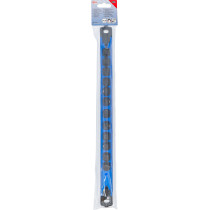 Rail de support pour 12 douilles de clé à douille | aimanté | pour 12,5 mm (1/2")