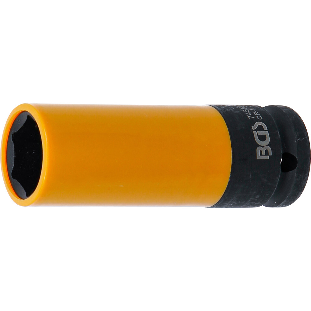 Douille à choc avec protection | 12,5 mm (1/2) | 19,5 mm