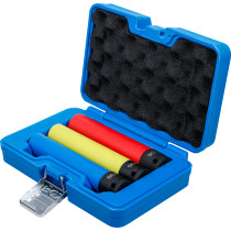 Jeu de douilles de puissance avec protection | extra longue | 12,5 mm (1/2") | 17 / 19 / 21 mm | 3 pièces