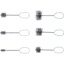 Jeu de brosses de nettoyage des trous | 6 pièces